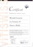 Certificat 2005